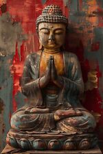 BUDDHA CANVAS PICTURE PRINT