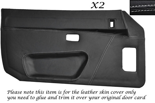 White stitching full door - white,