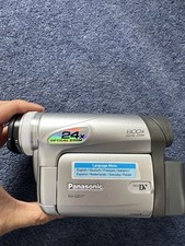 Panasonic NV-GS17 MiniDV Digital Camcorder – 24x Optical Zoom, Charger & Strap