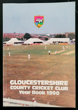 1990 GLOUCESTERSHIRE COUNTY CRICKET CLUB Year book, Excellent!