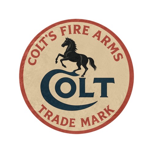 Vintage style colt fire arms - fire,