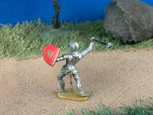 Elastolin 40mm knight figure - ,