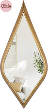 Teardrop Wall Mirror, 15.5" X