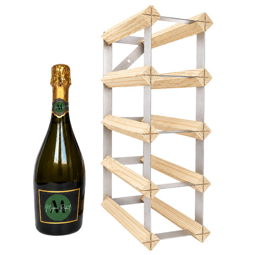 Wine rack holds - rack, 5-8