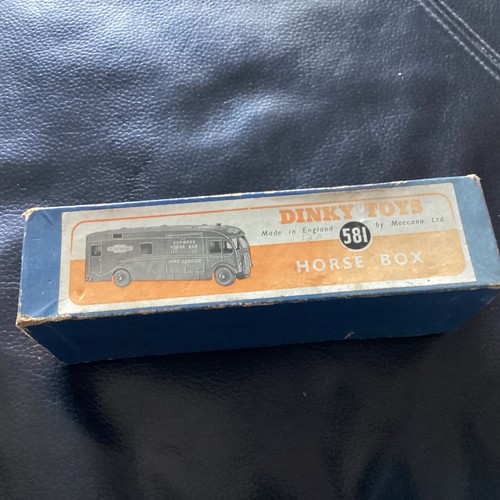 Dinky toys 581 horse - horse, box