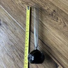 Vintage Bud Vase Hand Blown Glass Art Controlled twist  Paperweight Glassware