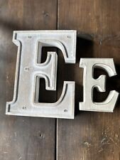 E Initial Ornament E Light Up Letter