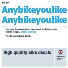 Carrera new bike decal