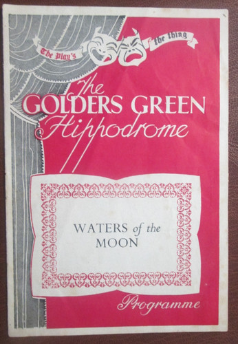 Theatre programme the golders - theatre,