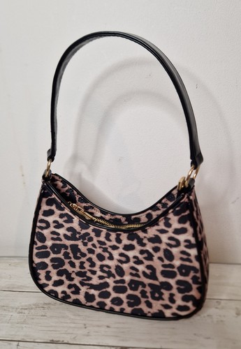 Quiz leopard print shoulder - print,