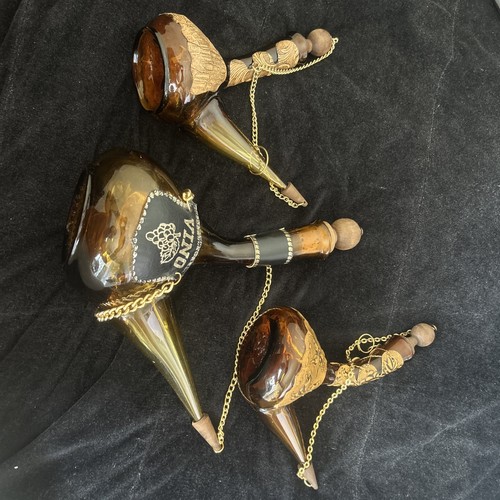 Vintage spanish amber glass - vintage,