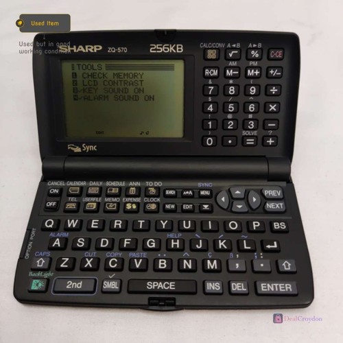 Sharp 570 electronic - sharp,
