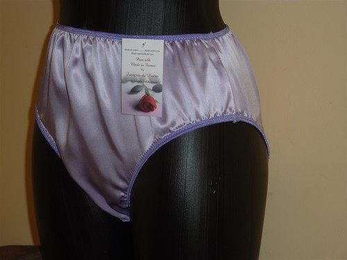 Satin waist panties - waist,
