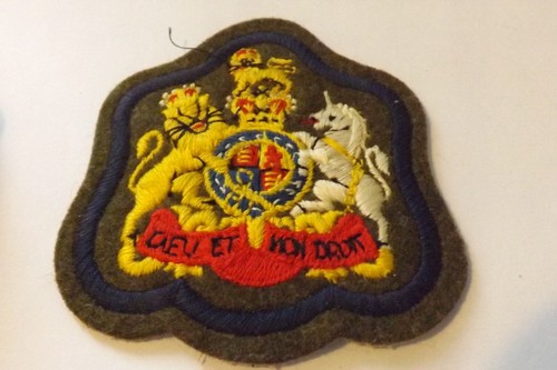 Military cloth badge warrant - cloth,