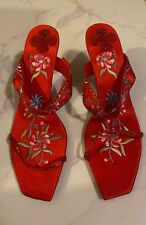 UNZE Women Ladies Red Floral