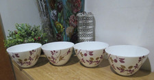 Lovely Maxwell & Williams Cashmere Dusk Fine Bone China Soup Bowls Floral Design