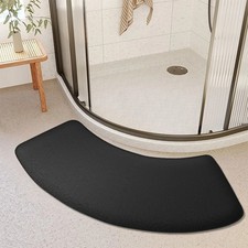 Bathroom Absorbent Mat Curved