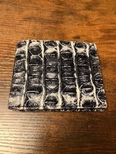 wallet alligator skin