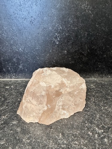 Rose quartz raw crystal - rose,