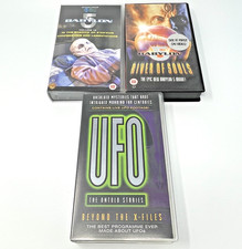 New Sealed 3 VHS Videos Babylon 5. River of Souls FILM + Volume 19 - UFO Stories