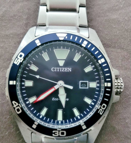 Blue stainless citizen eco - blue/stainless,