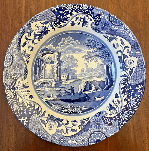 Vintage spode blue italian - spode,