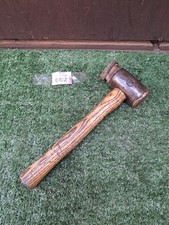 Vintage Thor ? No 1 Hammer. Soft Hit Hammer, Copper & Hide. Old Tool (#662)