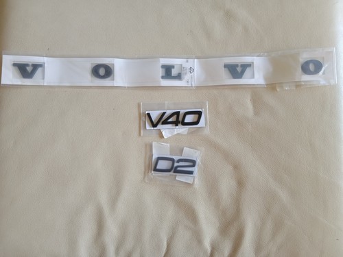Matt black rear boot badge - rear,