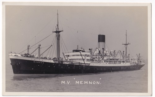 Blue funnel line memnon - funnel,
