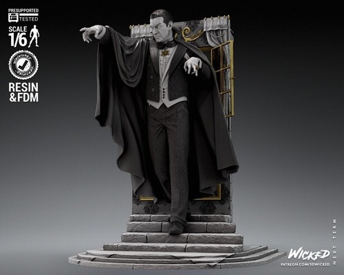 Dracula the vampire - the, resin