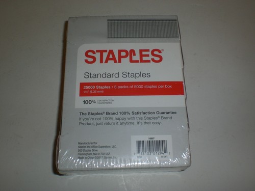 Standard staples 000 by - staples, 25,000