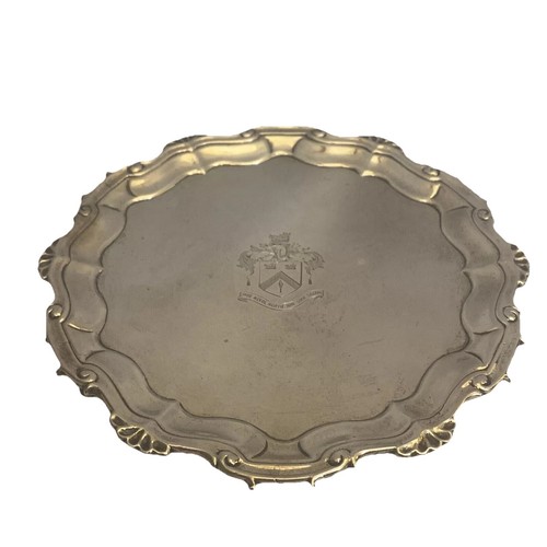 Rare early solid silver - a,