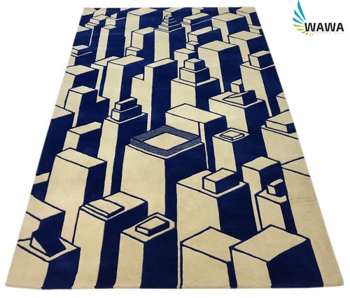 Oriental rug hand tufted - oriental,