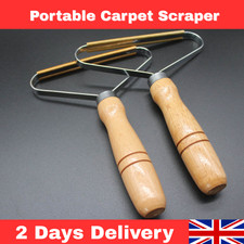 Portable Lint Remover Carpet Rake Scraper Dog Fur Fuzz Scraper Lint Roller Tool