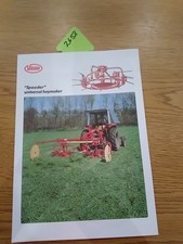 Vicon Speeder Universal Haymaker Sales Leaflet