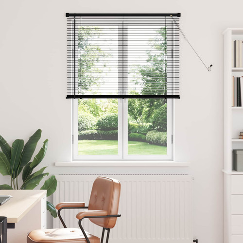 Venetian blind black pvc - venetian,