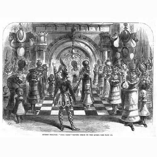Victorian christmas pantomime - victorian,