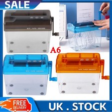Mini Manual Desktop Office A6