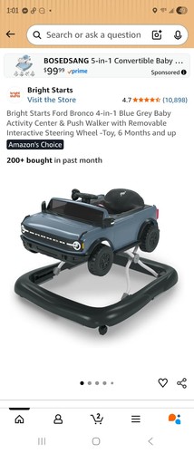 Baby walker bronco - baby,