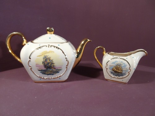 Vintage sudlows teapot and - vintage,