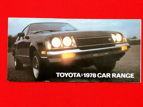 1978 toyota range brochure - toyota,