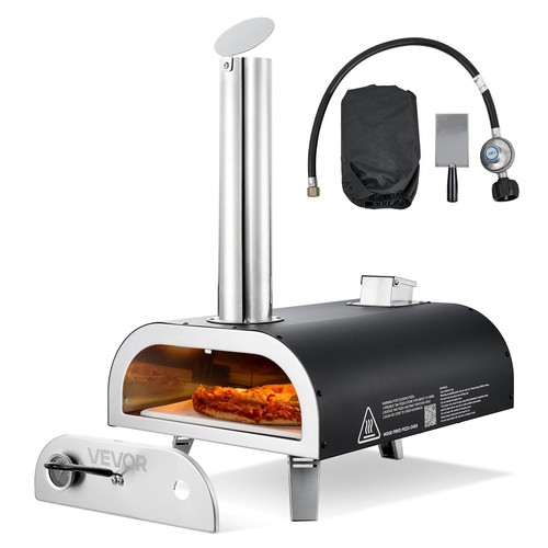 Dual fuel pizza - dual, oven