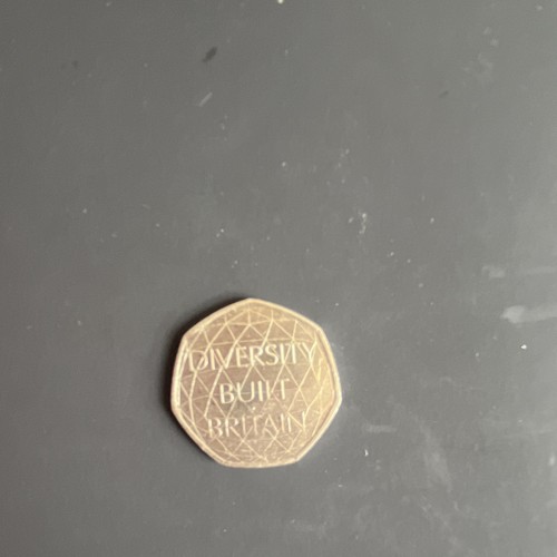 2020 50p diversity built - 2020, uk