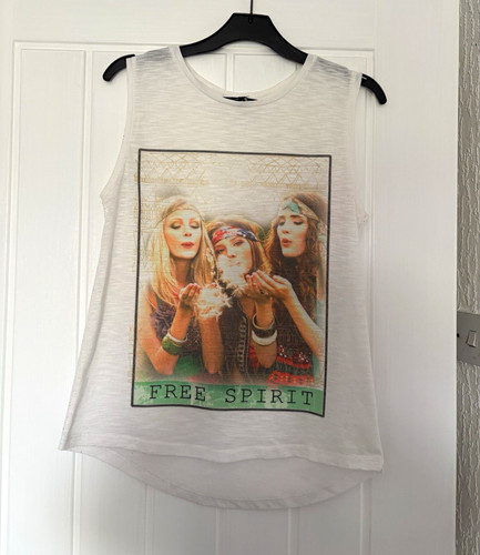 Candy couture white sleeveless - candy,
