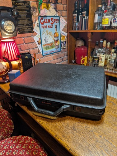 Vintage samsonite black hard - vintage,