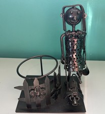 Flame Homeware Brutalist Metal