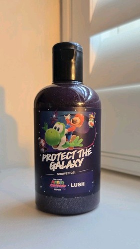 Lush protect the - galaxy, shower