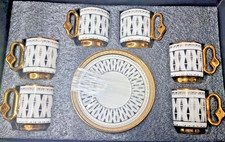 Stunning Turkish Tea Set Of 6