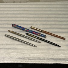Job Lot Vintage Pens Parker Jotter & 45 Flighter Adler Pens Quest & Fountain Pen