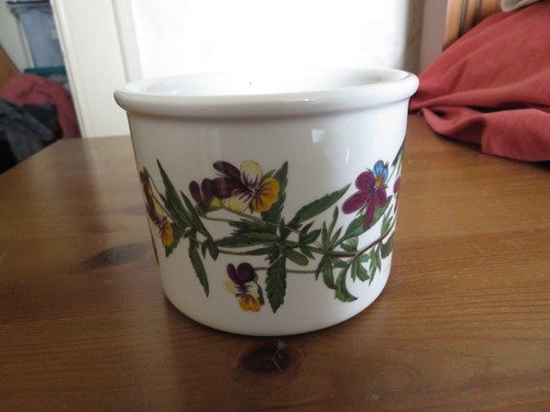Portmeirion small planter pot - portmeirion, planter/pot
